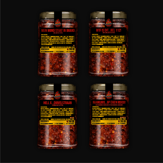 Heetste Helse Sambal XL Pakket