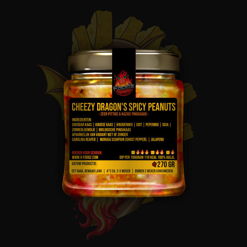Cheezy Dragon's Spicy Peanuts 270