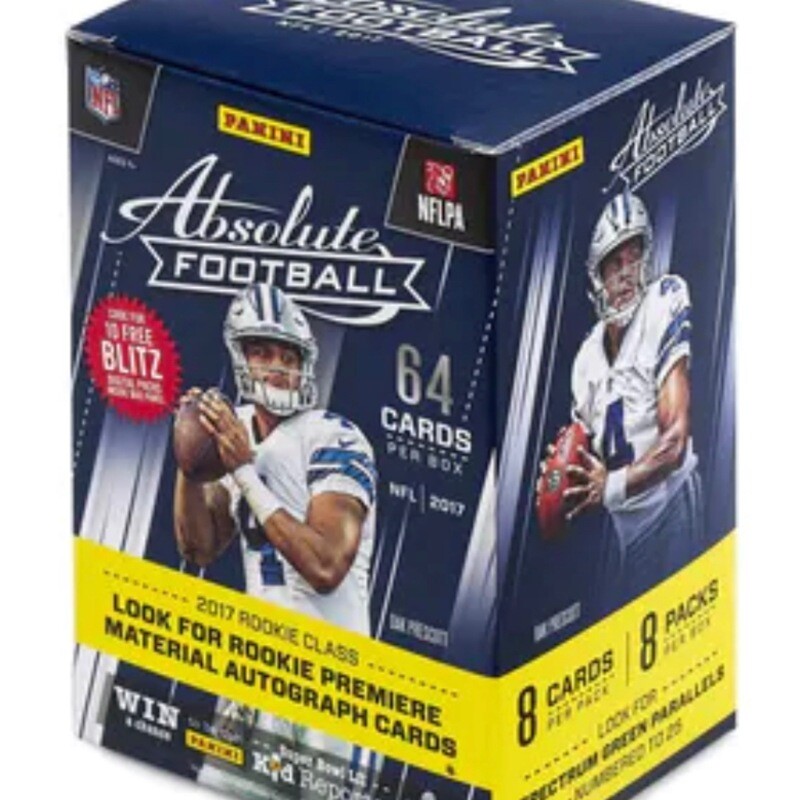 2017 Panini Absolute Football 8-Pack Blaster Box