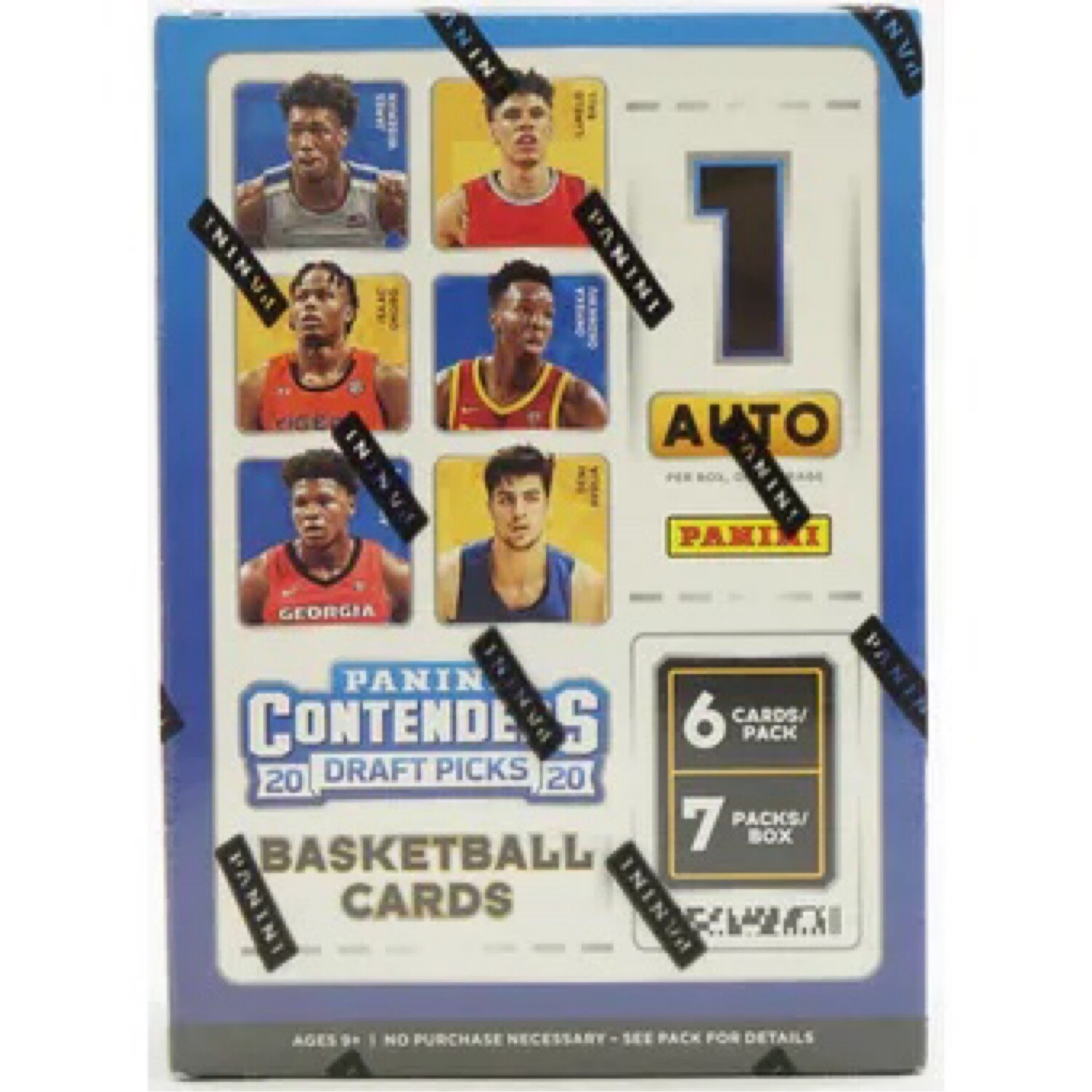 2020 Panini Contenders Draft Picks Basketball Blaster Box