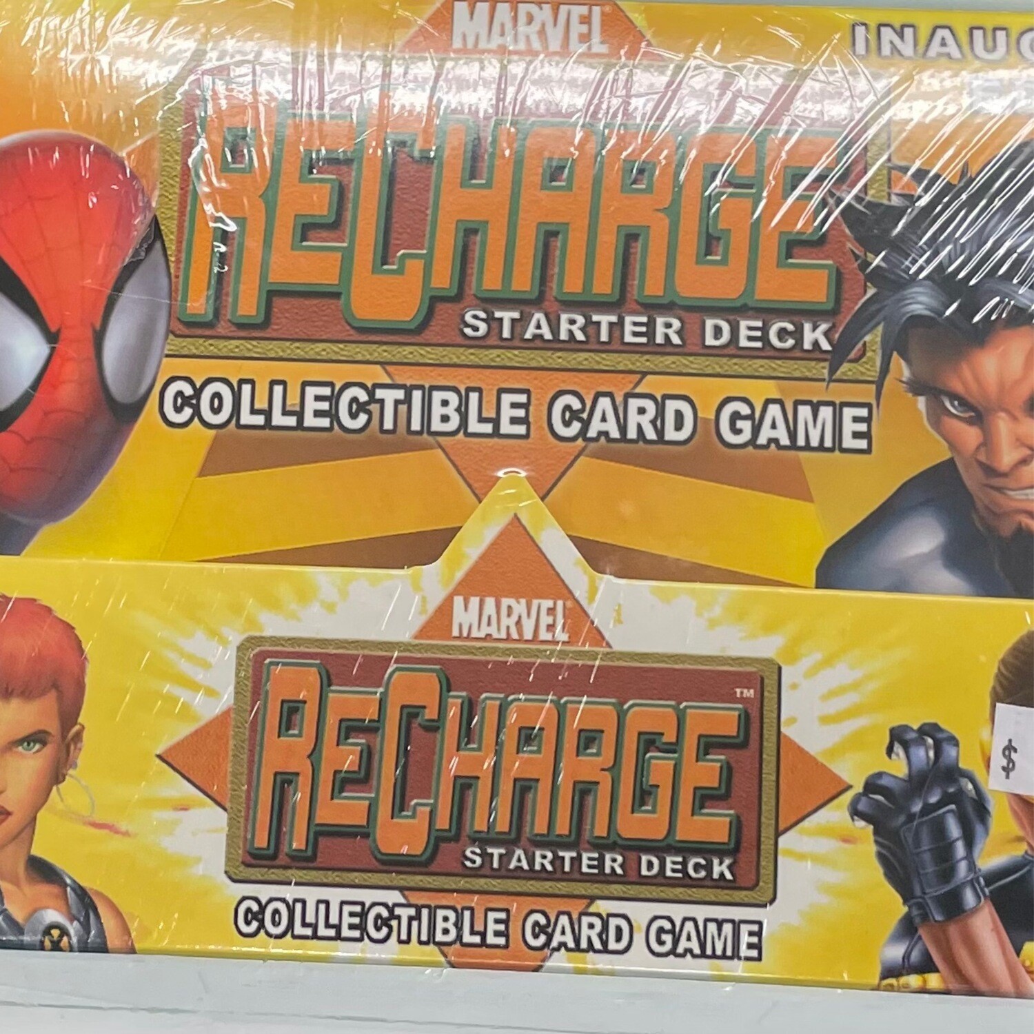 Marvel Recharge Starter Deck Complete Box