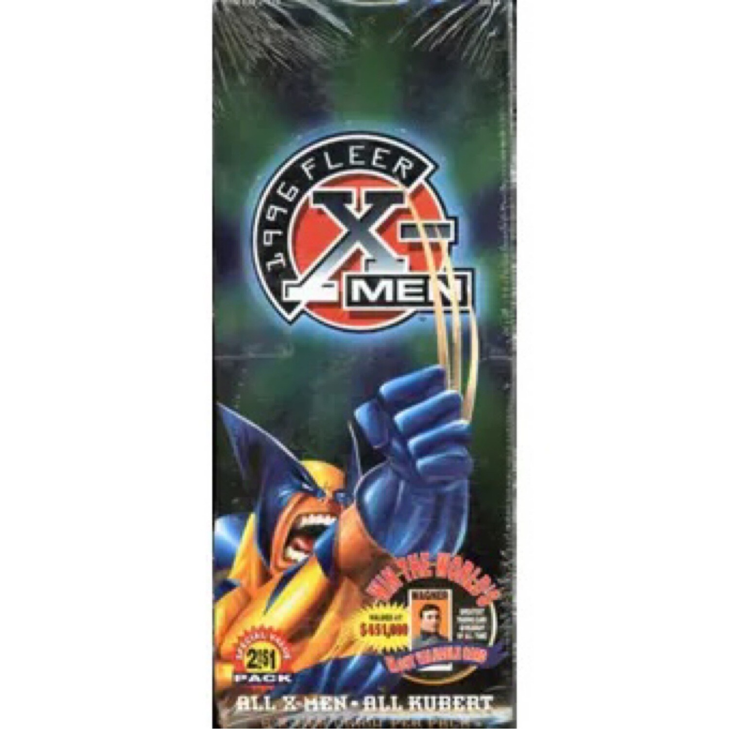  X-Men Retail Box (1996 Fleer)