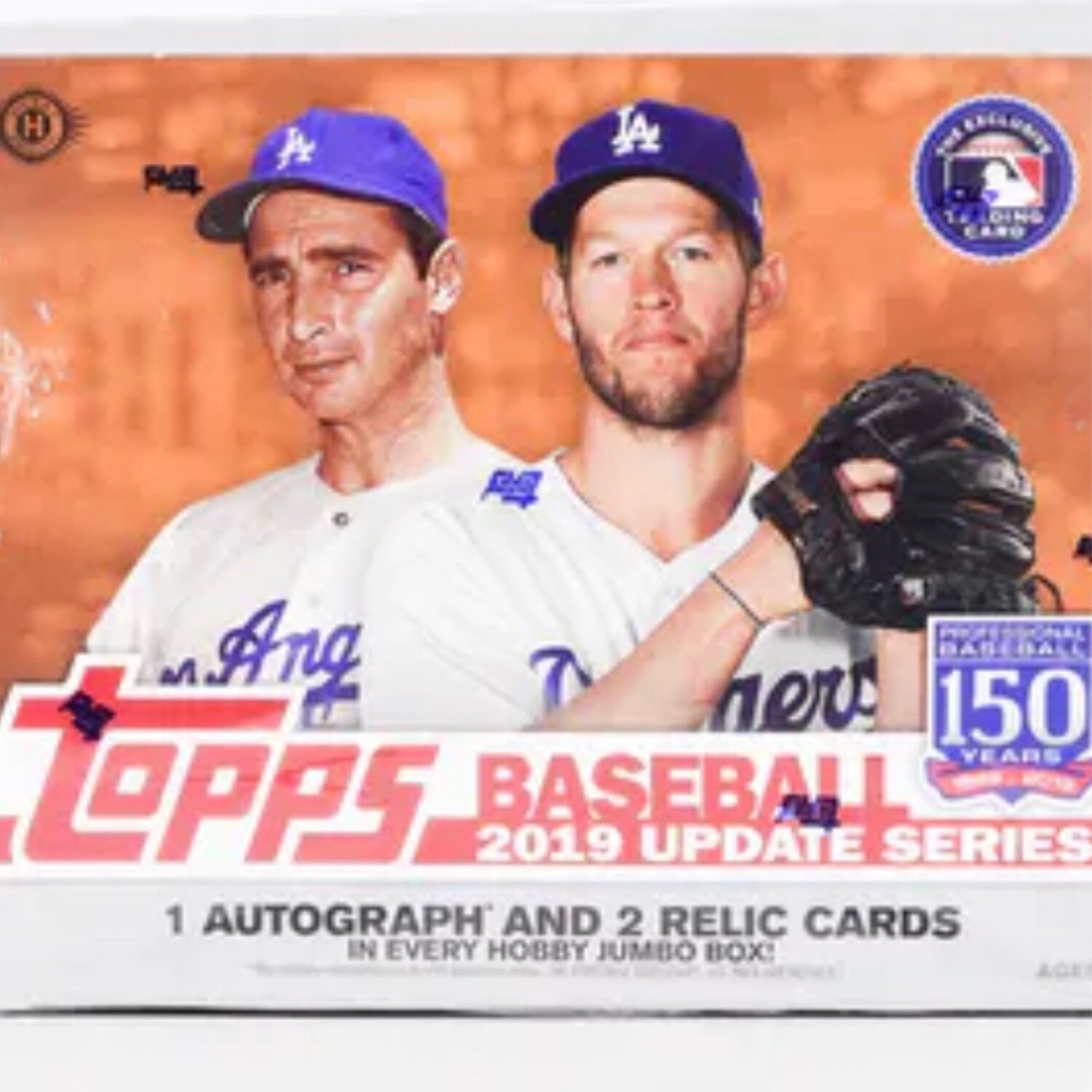 2019 Topps Update Series Baseball Hobby Jumbo Box (PLUS 2 Silver Packs!)