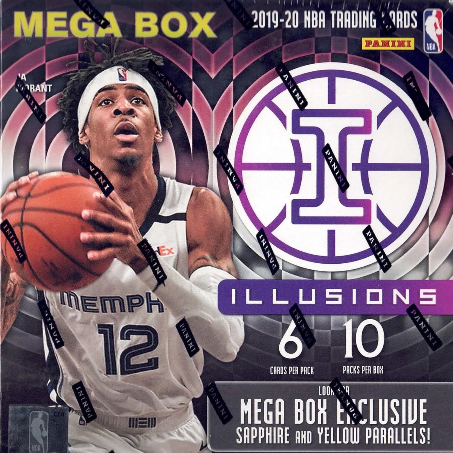 2019/20 Panini Illusions Basketball Mega Box