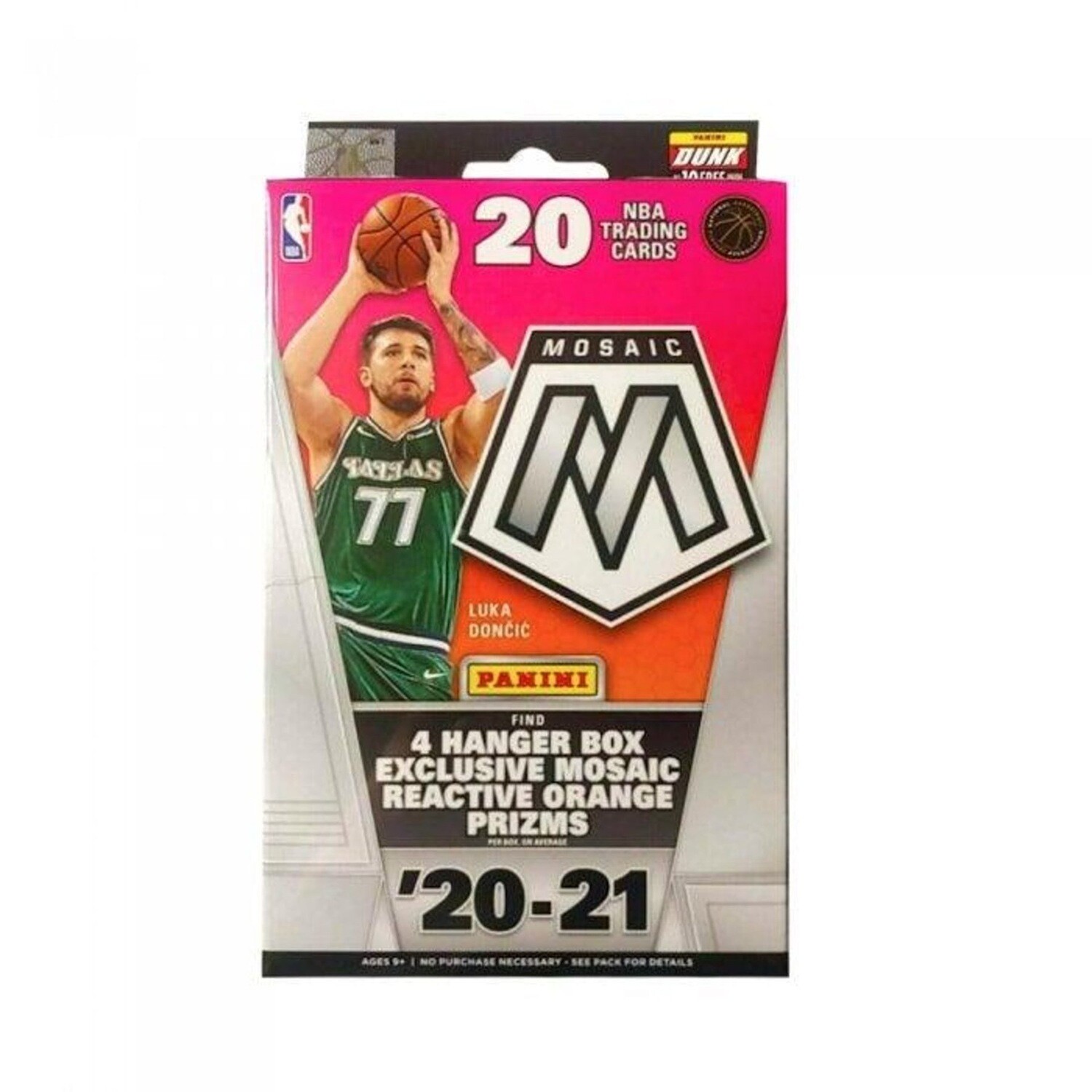 2020-21 Panini Mosaic Basketball Hanger Box