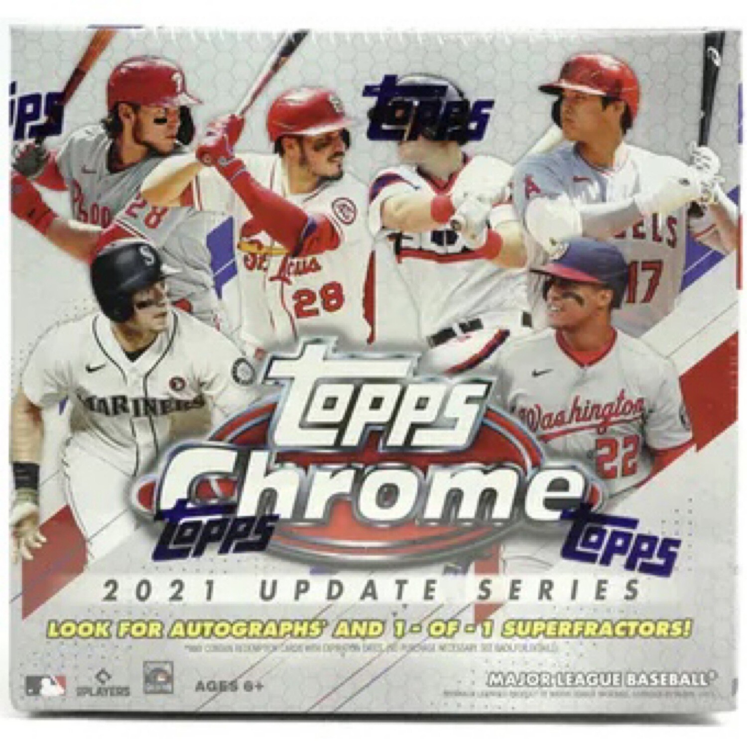2021 Topps Chrome Update Series Baseball Mega Box