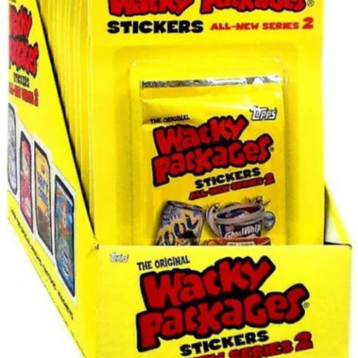 Wacky Packages 2005 Series 2 Trading Card Stickers Blister Box [40 Packs]
