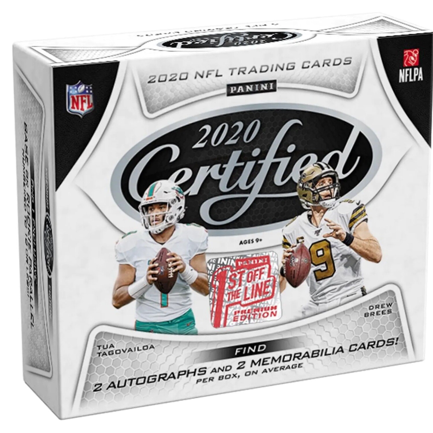 2020 Panini Certified Football 1st Off The Line FOTL Hobby Box