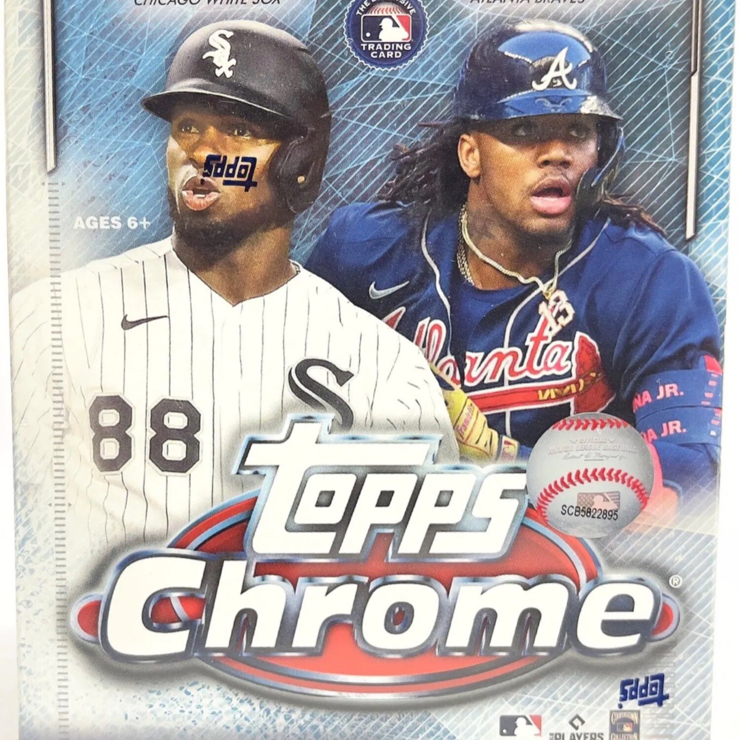 2021 Topps Chrome Baseball 8-Pack Blaster Box