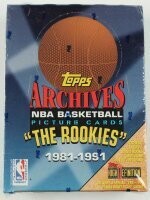 1981-1991 Topps Archives "The Rookies" Basketball Box