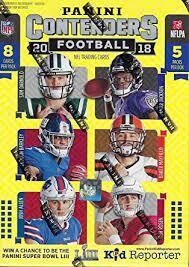 2018 Panini Contenders Football 5-Pack Blaster Box