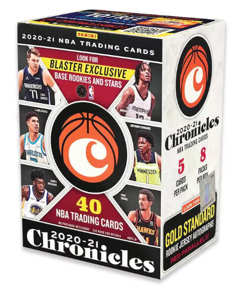 2020-21 Panini Chronicles Basketball 8-Pack Blaster Box