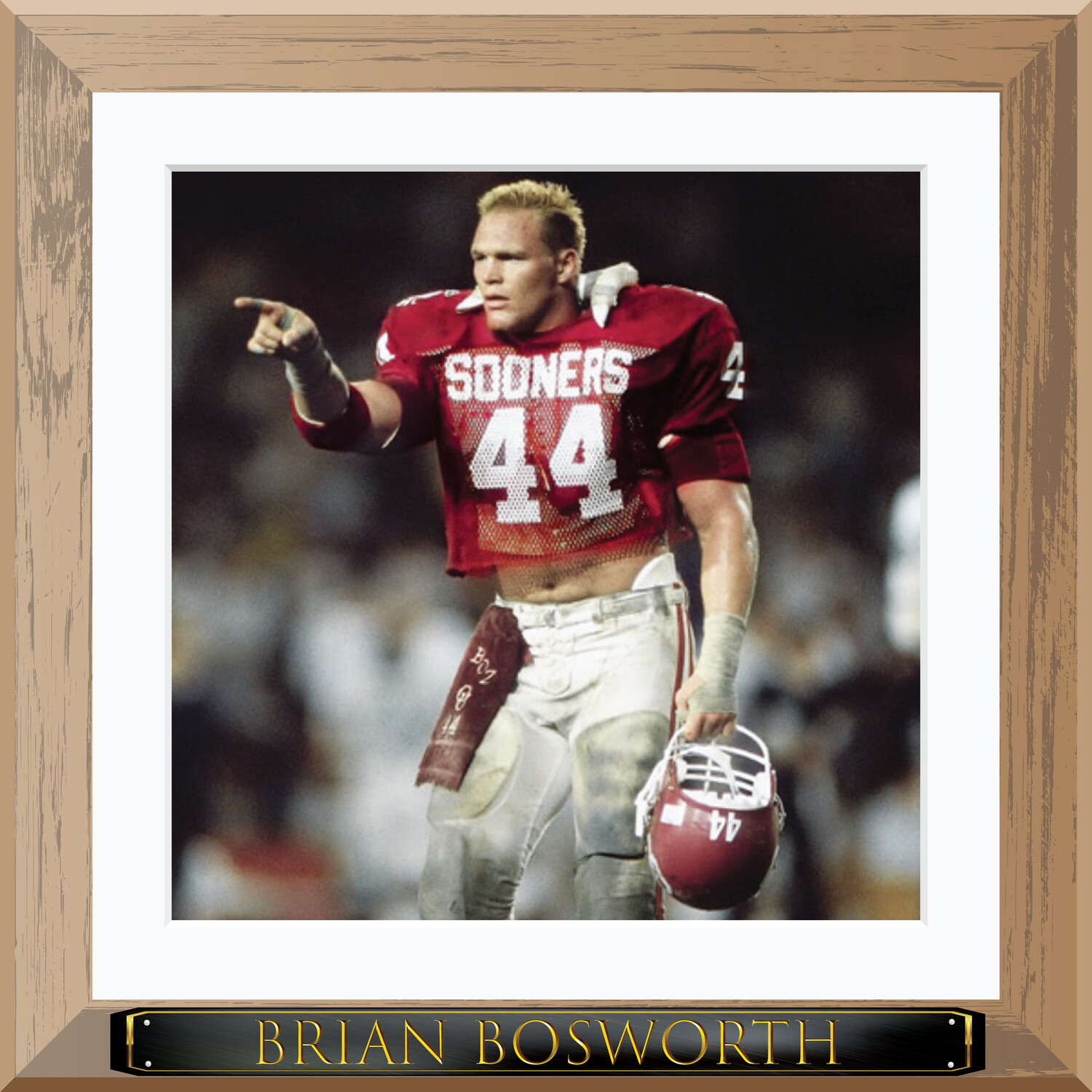 Brian Bosworth - BASIC Autograph Ticket