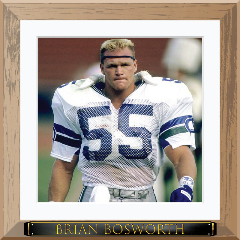 Brian Bosworth - PREMIUM Autograph Ticket