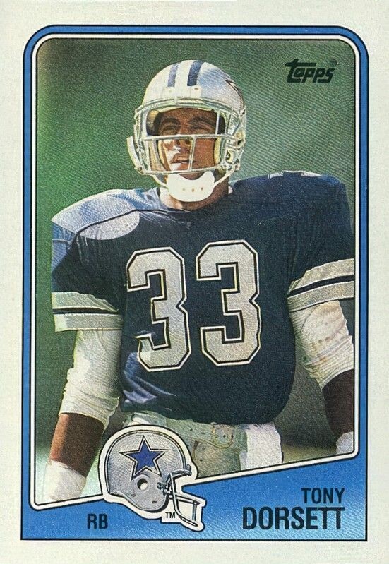 Tony Dorsett - Mail-In BASIC Autograph Ticket