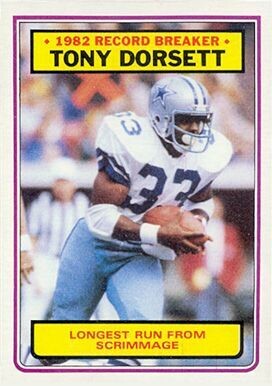 Tony Dorsett - PREMIUM Autograph Ticket