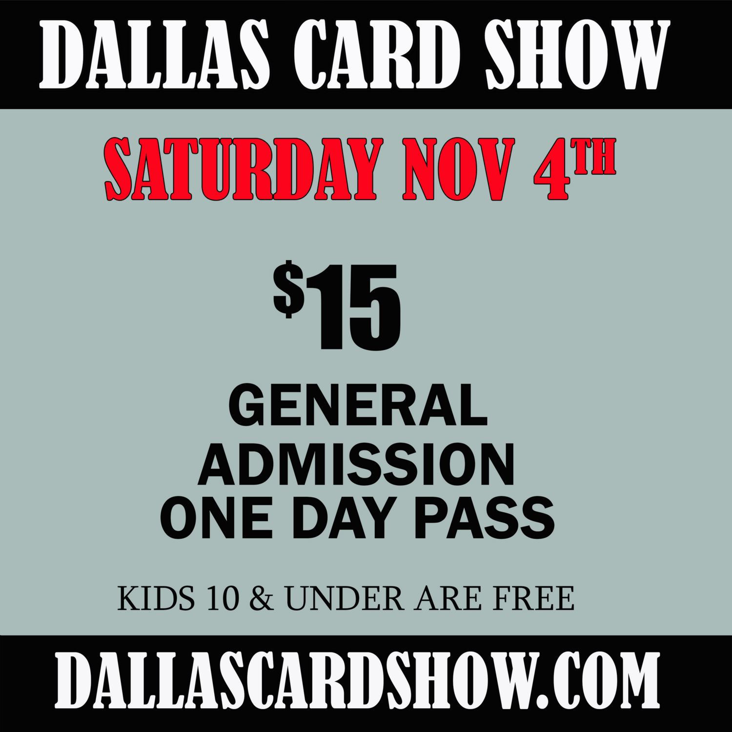Saturday - General Admission