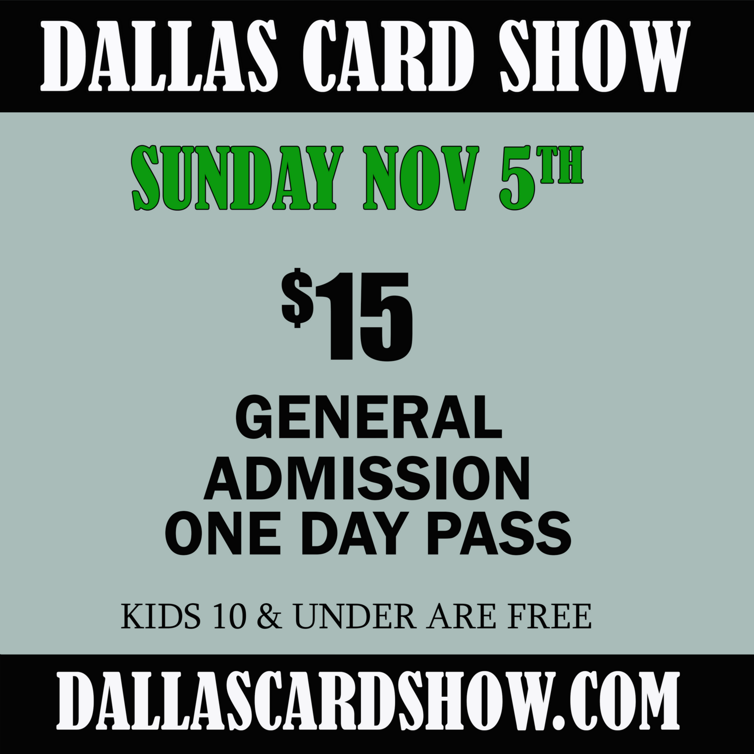 Sunday - General Admission