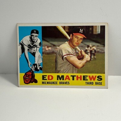 1960 Topps #420 Ed Mathews