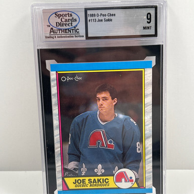 1989 O-Pee-Chee #113 Joe Sakic Sports Cards Direct