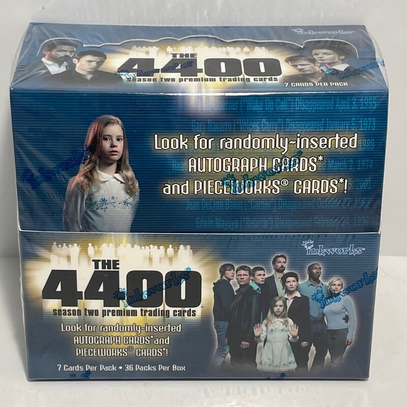 The 4400 Season Two Trading Cards Hobby Box