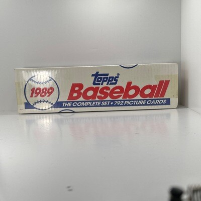 1989 Topps Baseball Complete Factory Sealed Set of 792