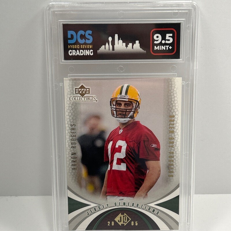 2005 Upper Deck Collectibles #72 Aaron Rodgers DCS 9.5