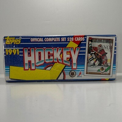 1991-92 TOPPS HOCKEY COMPLETE FACTORY SEALED SET 440 CARDS