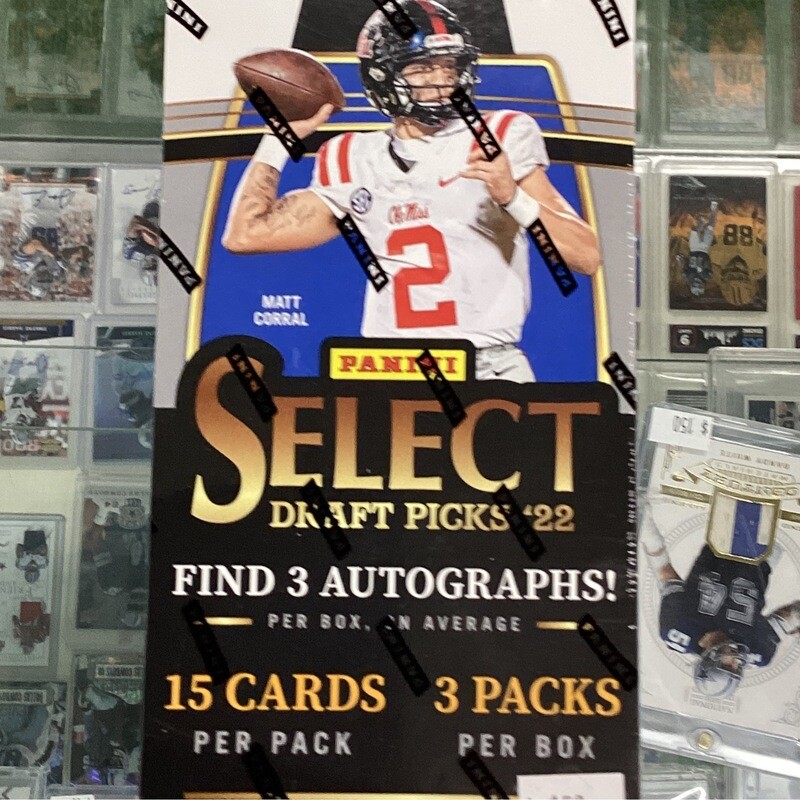 2022 Select Draft Picks Football Hobby Box
