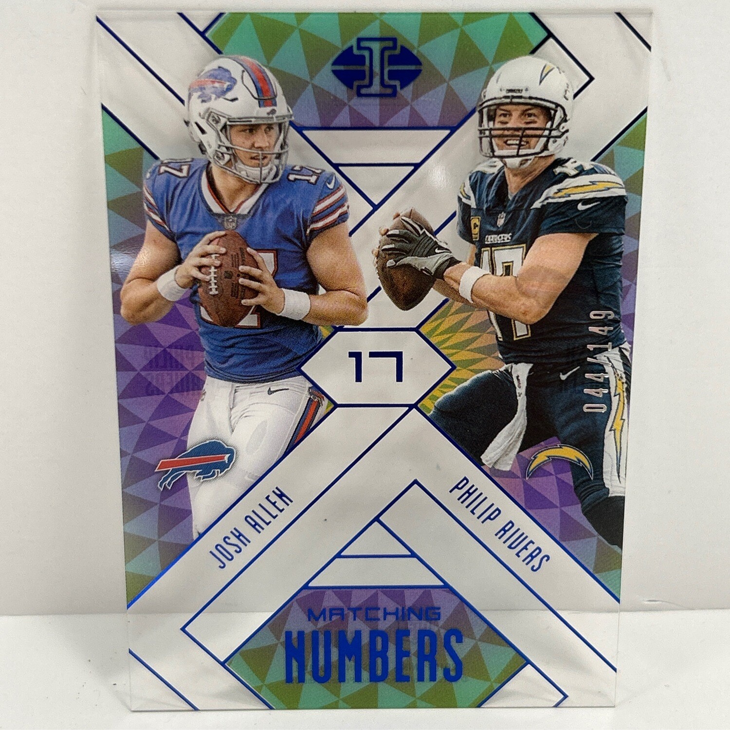 2018 Illusions Matching Numbers #17 Josh Allen /149