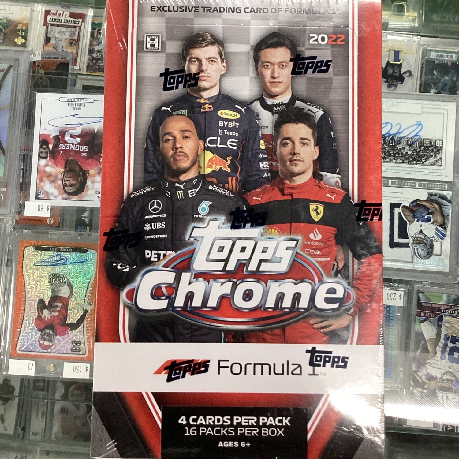 2022 Topps Chrome Formula 1 Hobby Lite Box