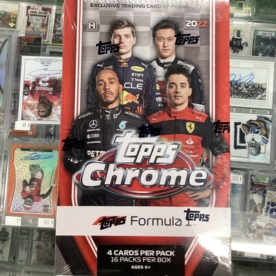 2022 Topps Chrome Formula 1 Hobby Lite Box