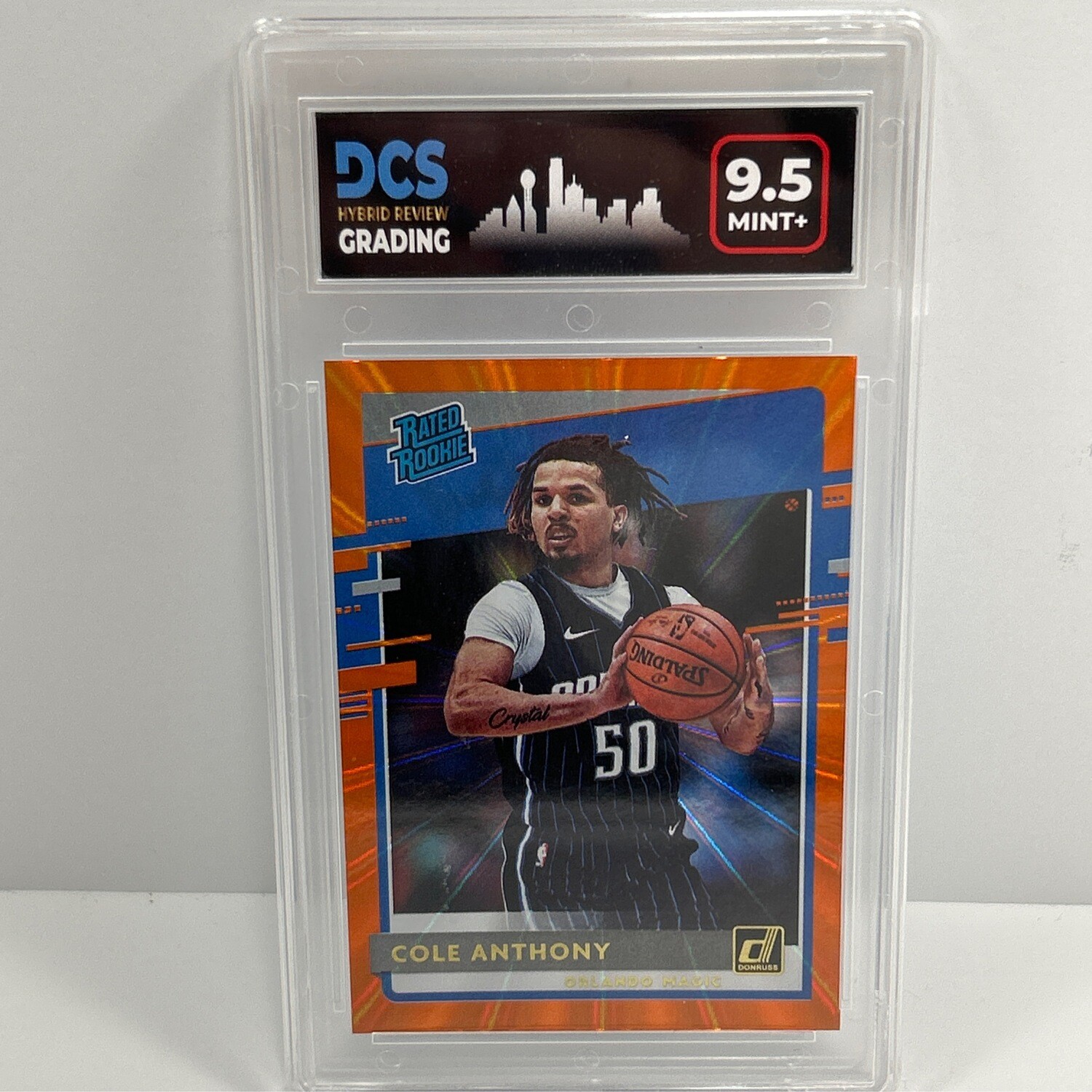 2020 Donruss Cole Anthony Orange Laser #208 DCS 9.5