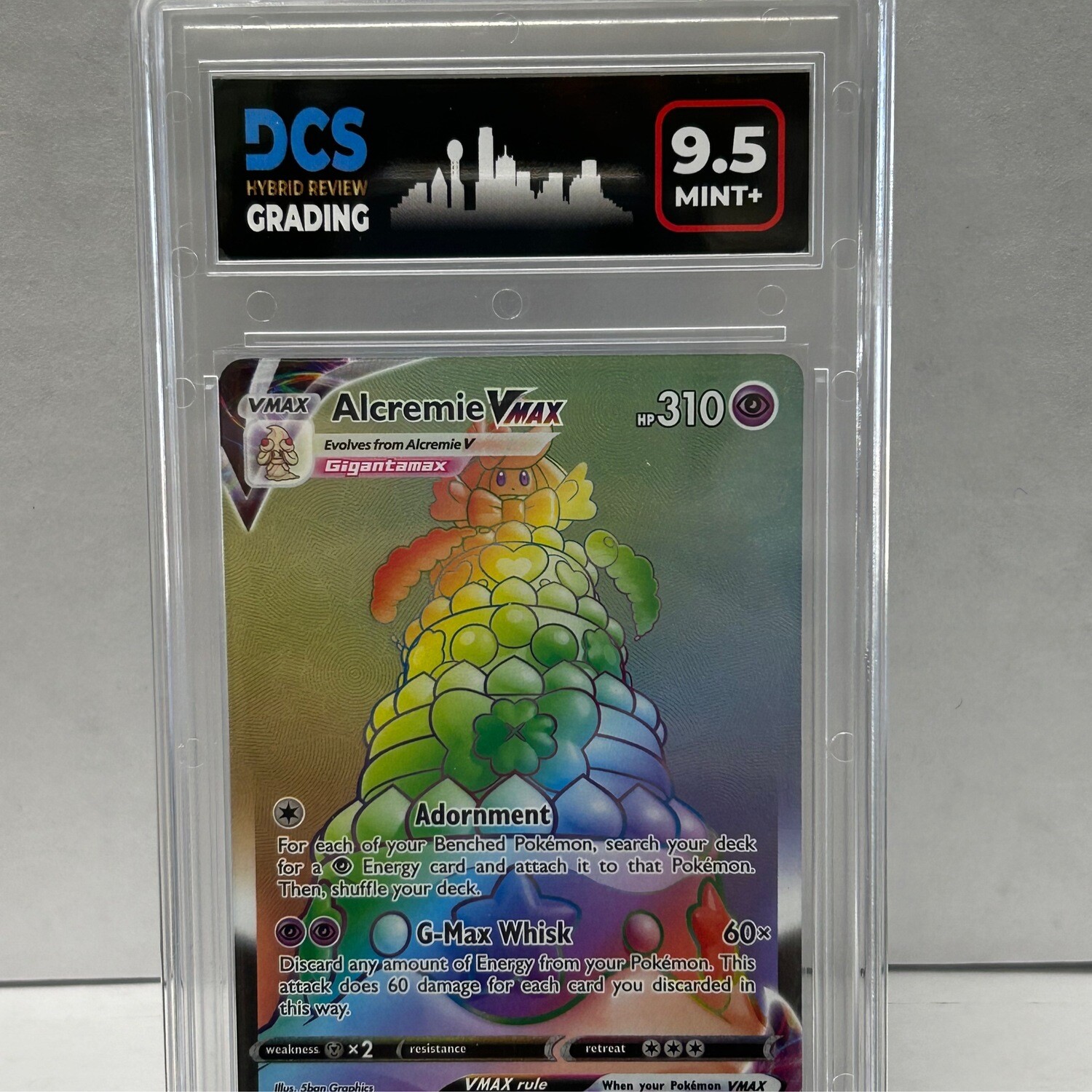 2021 Pokémon Alcremie VMax DCS9.5