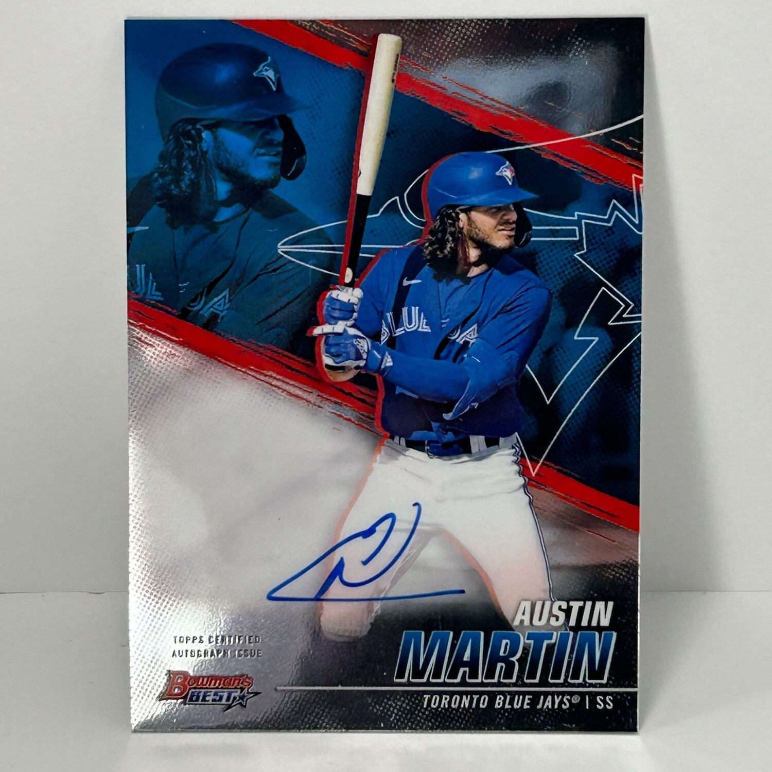 2021 Bowmans Best Austin Martin Best of 2021 Prospect Autograph Auto #B21-AM