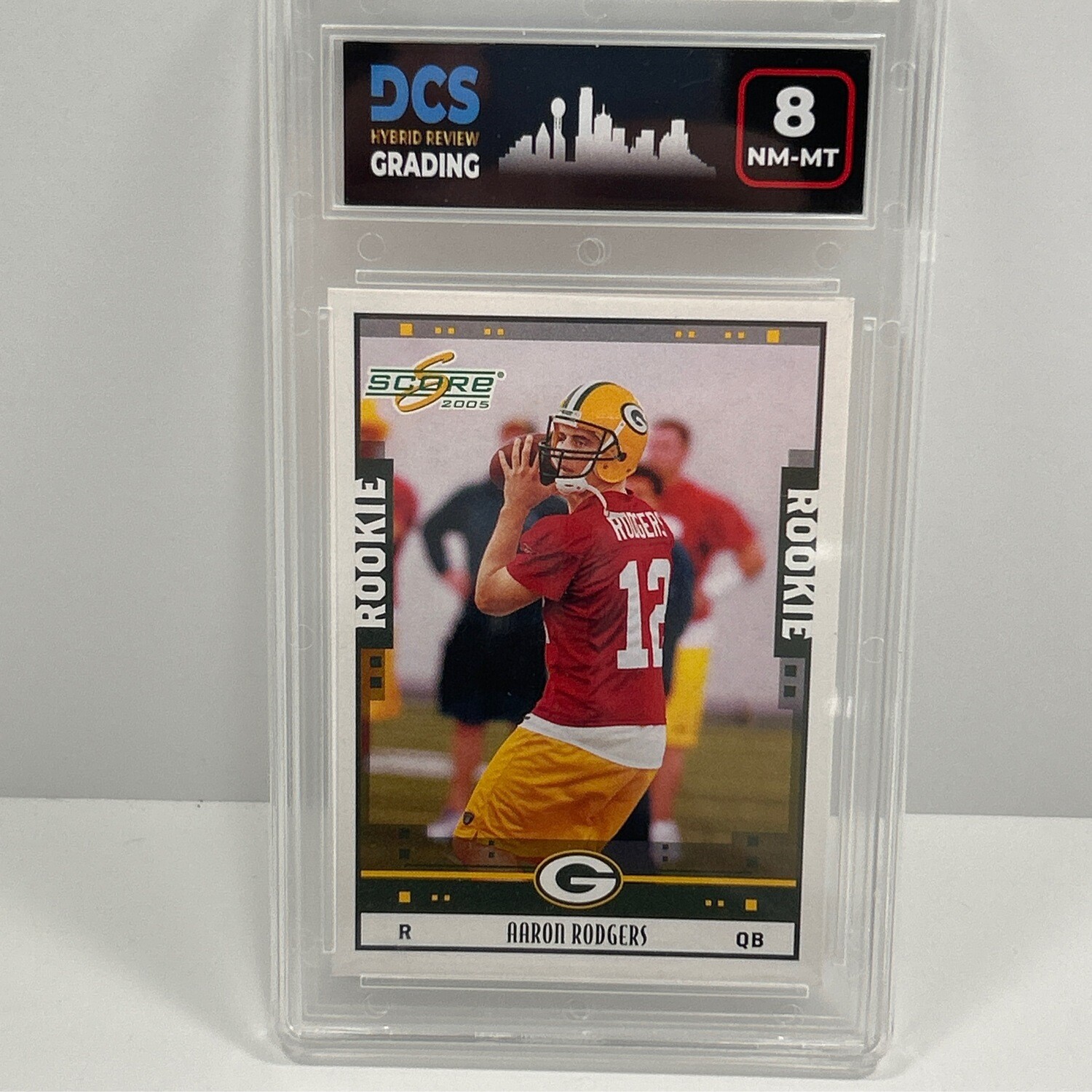 2005 Score #352 Aaron Rodgers DCS 8
