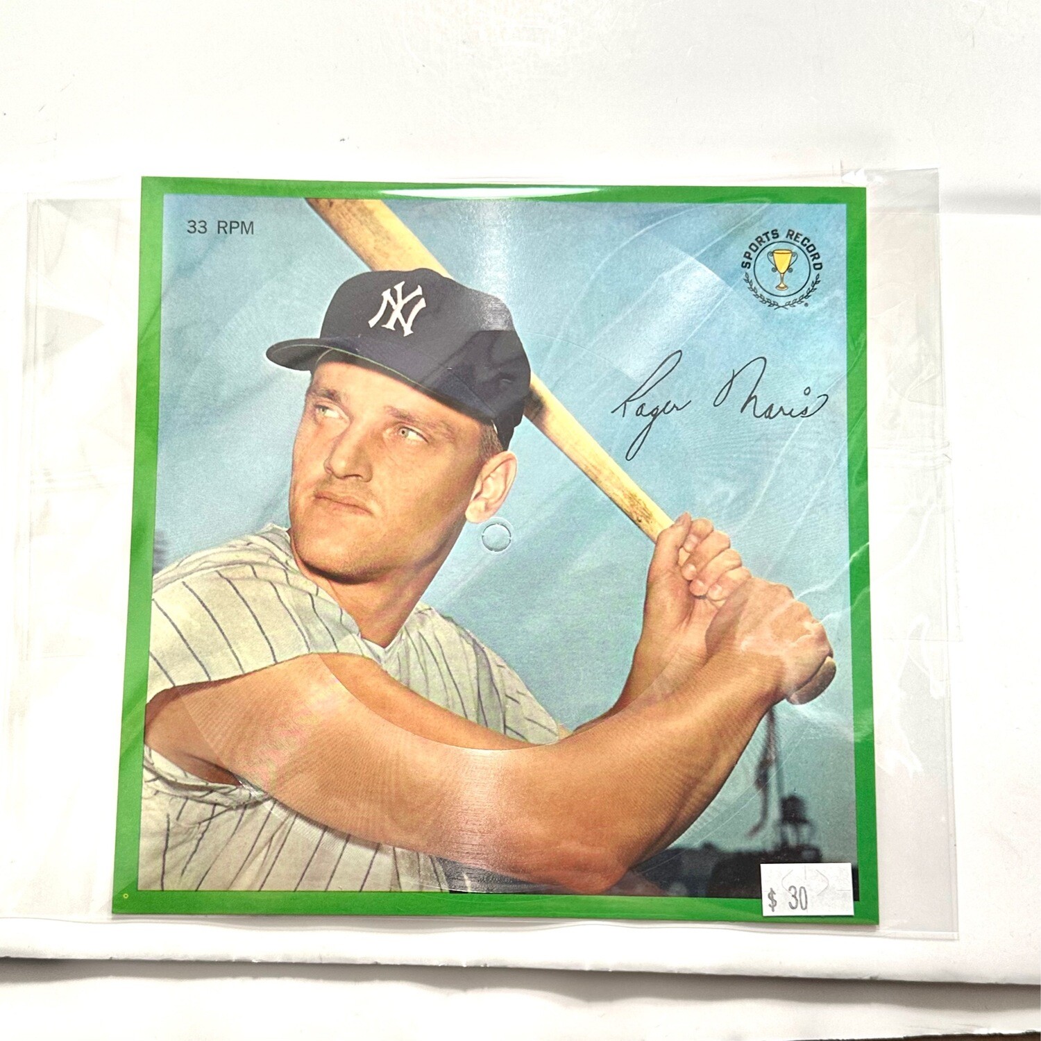 1962 Sports Champion Roger Maris 33 1/3 Sports Record