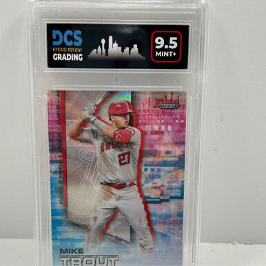 2021 Bowman’s Best #1 Mike Trout DCS 9.5