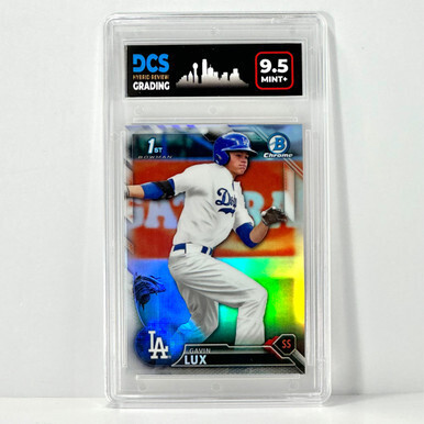 2016 Bowman Chrome Gavin Lux Refractor BDC-67 DCS 9.5