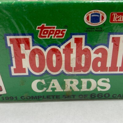 1991 Topps Football Complete Set