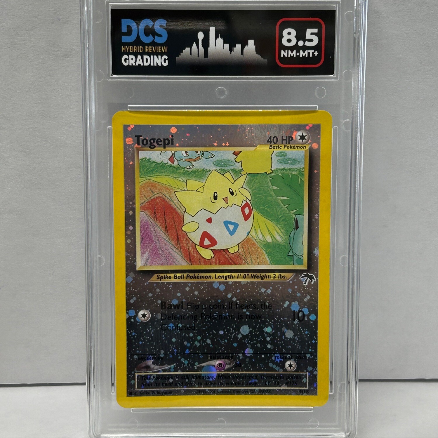 2001 Pokémon Togepi DCS8.5