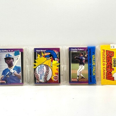 1989 Donruss Baseball Puzzle and Cards