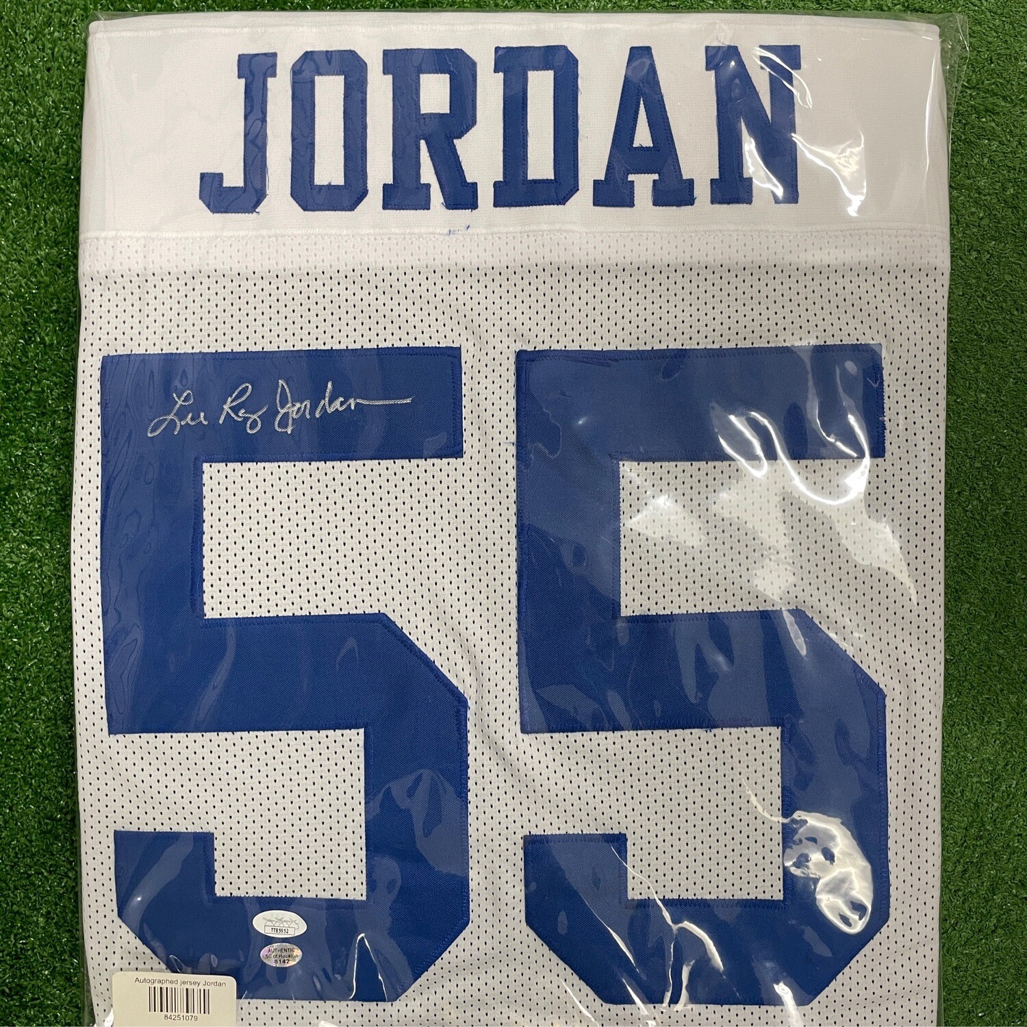Lee Roy Jordan Dallas Cowboys JSA Authenticated Autographed Jersey