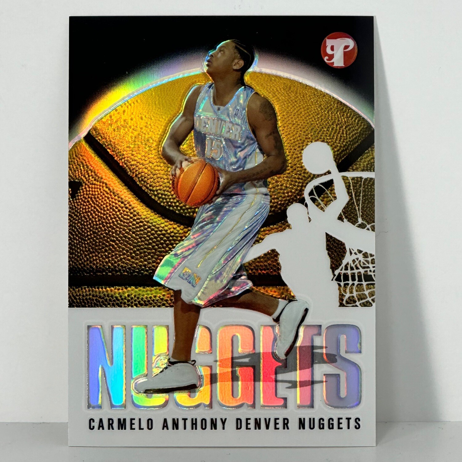 2003 Topps Pristine Refractor #107 Carmelo Anthony /1999 RC