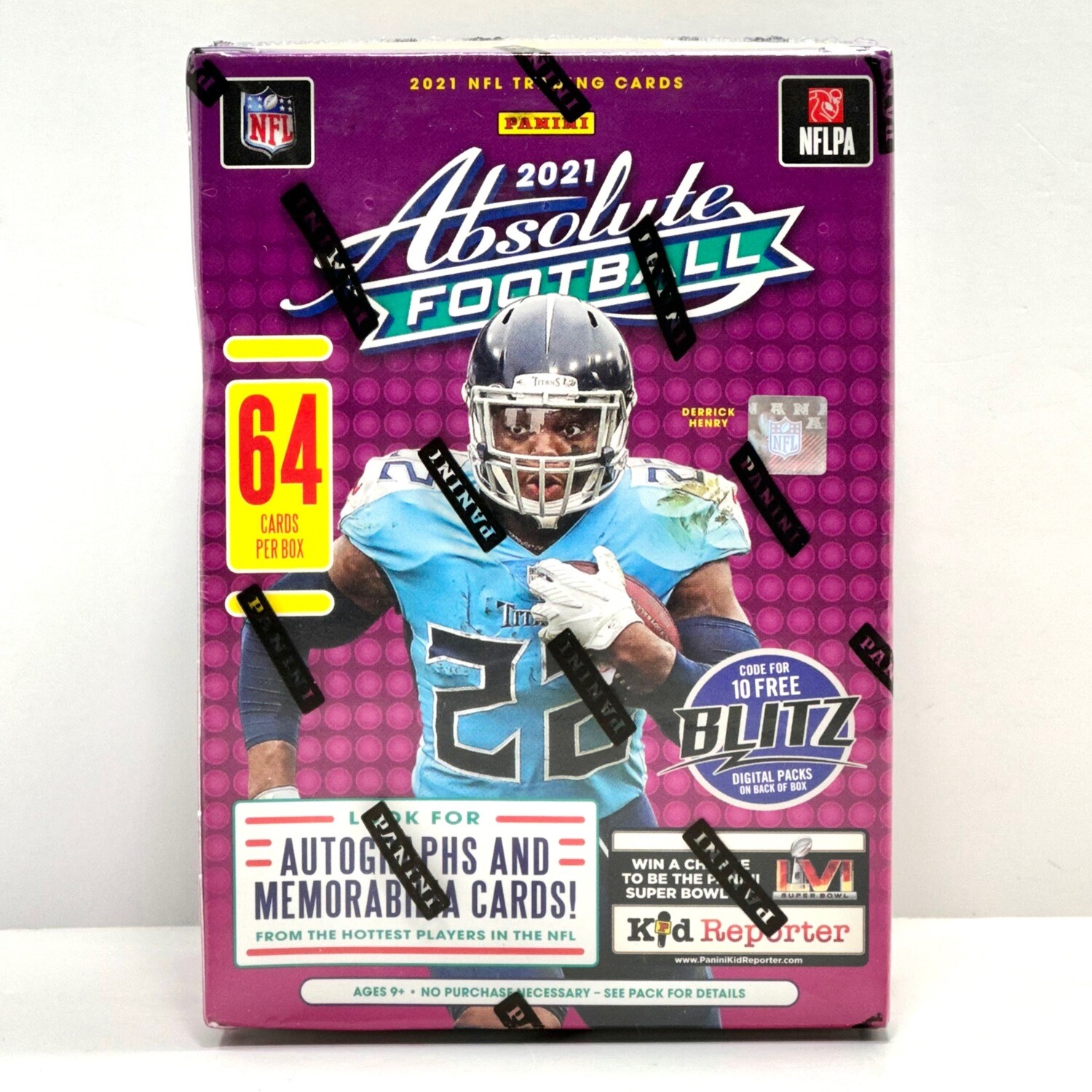 2021 Panini Absolute Football 8-Pack Blaster Box