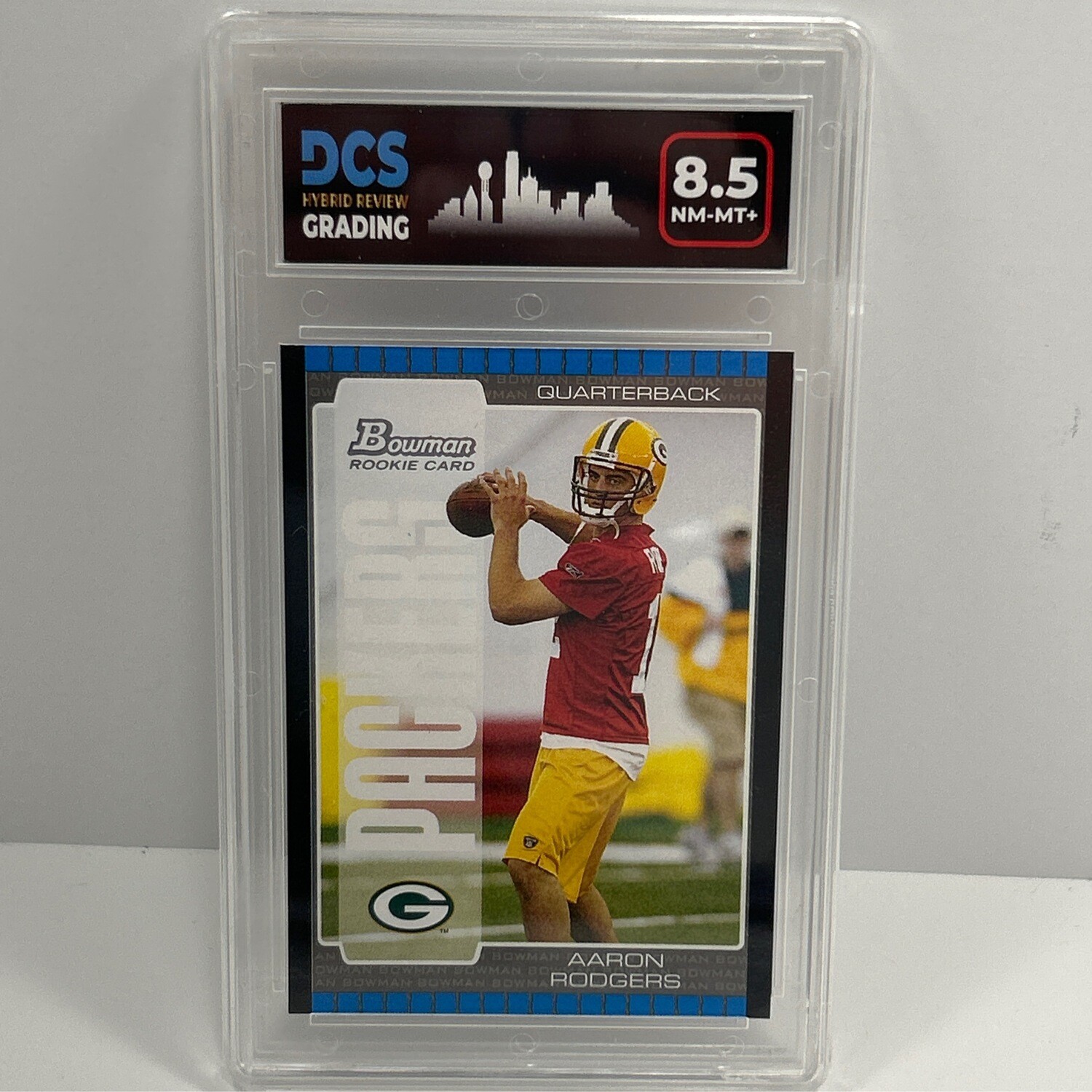2005 Bowman #112 Aaron Rodgers DCS 8.5