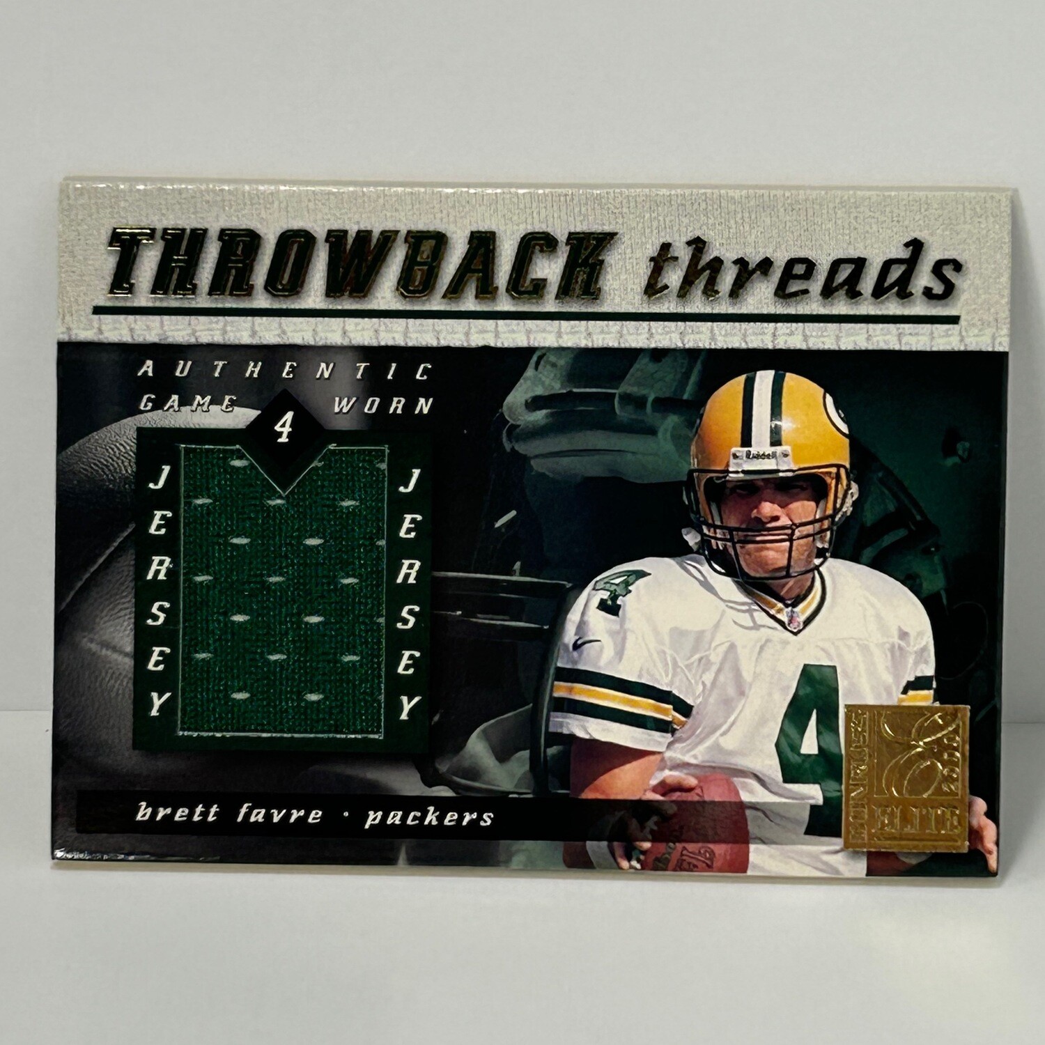 2000 Donruss Throwback Threads Brett farve /100