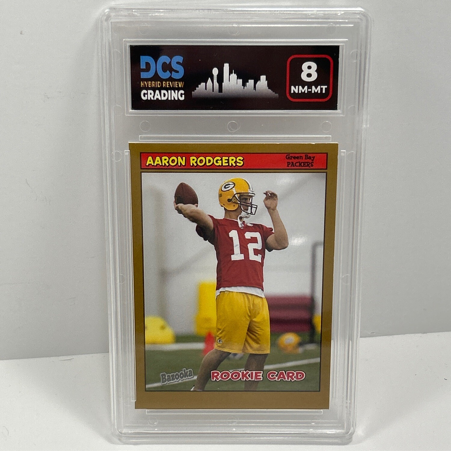 2005 Topps Bazooka #190  Gold Aaron Rodgers DCS 8