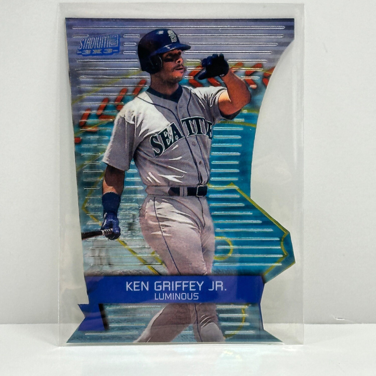 2000 Topps Stadium Club #3x3/8A Ken Griffey Jr. Luminous Mariners