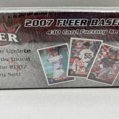 2007 Fleer Baseball Complete Factory Set